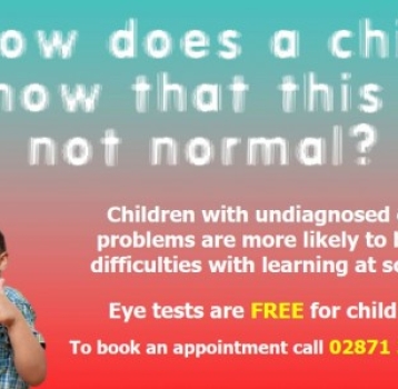 Mid-Term Holiday Eye Tests