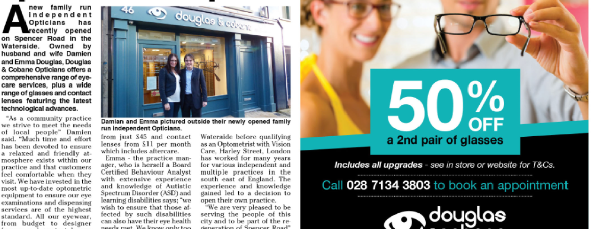Londonderry & Roe Valley Sentinel article