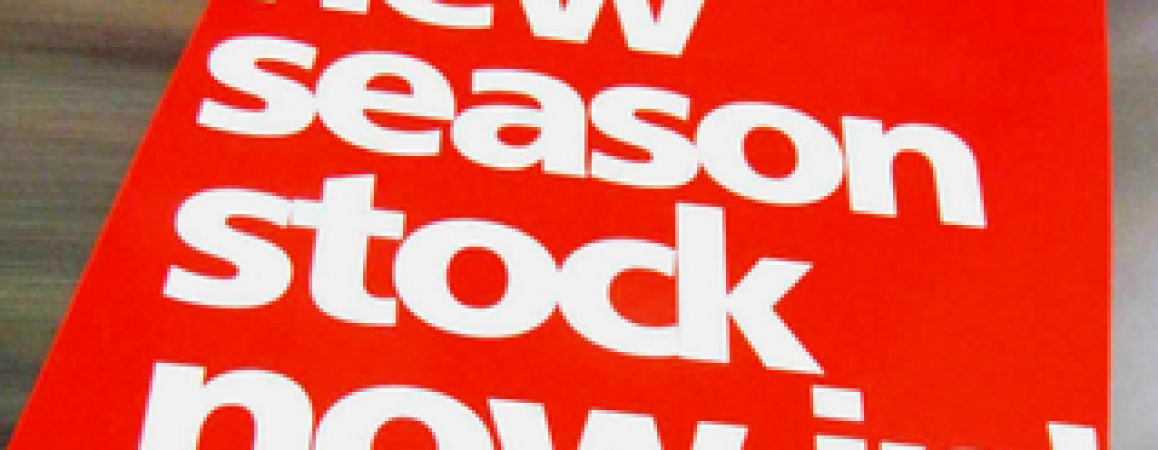 New Stock in Store