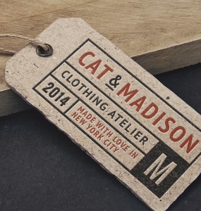 MUSTACHIO CLOTHING TAG