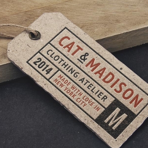 MUSTACHIO CLOTHING TAG